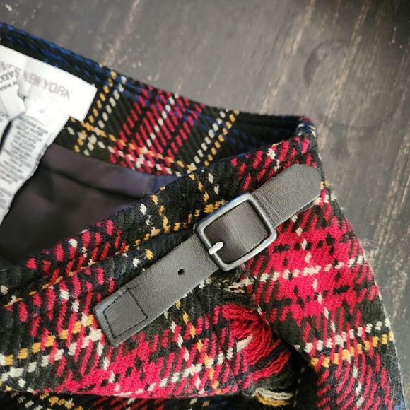 Jones New York Skirt Suit‎ Set Womens 6/8 Tartan Plaid Blazer Jacket Maxi Skirt - Picture 12 of 16
